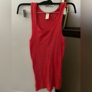 J. Crew tank top deep orange color XS